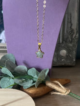 Load image into Gallery viewer, Milkystar Gem Necklace - Gold-Plated Stainless Steel with Healing Crystal Star Pendant