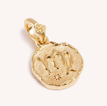 Load image into Gallery viewer, Virgo zodiac necklace waterproof tarnish free gold plated stainless steel