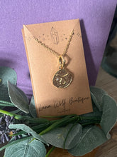 Load image into Gallery viewer, Taurus Zodiac Blaze Pendant Necklace – Gold-Plated Stainless Steel, Waterproof, Tarnish-Resistant