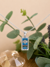 Load image into Gallery viewer, The Sun Tarot Necklace – Celestial Stainless Steel Jewellery