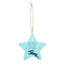 Load image into Gallery viewer, Midnight Hare Hanging Stars