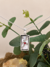 Load image into Gallery viewer, The Lovers Tarot Necklace – Celestial Stainless Steel Jewellery