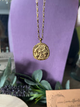 Load image into Gallery viewer, Celestial Zodiac Medallion Necklace – Libra
Gold Plated Stainless Steel | Waterproof, Adjustable, Hypoallergenic