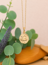 Load image into Gallery viewer, Libra Zodiac Blaze Pendant Necklace – Gold-Plated Stainless Steel, Waterproof, Tarnish-Resistant