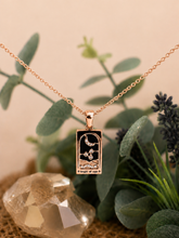 Load image into Gallery viewer, Knight of Cups Tarot Necklace – Celestial Stainless Steel Jewellery