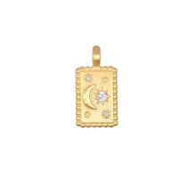 Load image into Gallery viewer, Create your own charm necklace
Charm holder and mix and match charms
Create your own style
Stainless steel gold plated jewellery
Waterproof tarnish free for everyday wear
Hamsa hand evil eye protection charms
Sun moon star charms
Birthstone charms January February March April May June July August September October November December