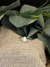 Load image into Gallery viewer, Pear Opal Ring – 925 Sterling Silver Teardrop Opal Ring