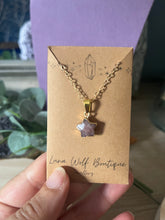 Load image into Gallery viewer, Milkystar Gem Necklace - Gold-Plated Stainless Steel with Healing Crystal Star Pendant