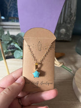 Load image into Gallery viewer, Milkystar Gem Necklace - Gold-Plated Stainless Steel with Healing Crystal Star Pendant