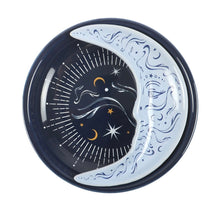 Load image into Gallery viewer, Blue Moon Stacking Trinket Dish – Celestial Ceramic Jewellery & Crystal Holder