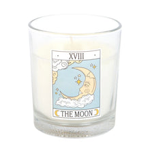Load image into Gallery viewer, The Moon Vintage Tarot Vanilla Candle – Mystical Vanilla Scented Candle