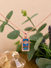 Load image into Gallery viewer, The Sun Tarot Necklace – Celestial Stainless Steel Jewellery