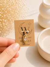 Load image into Gallery viewer, Build Your Story Charm Necklace | Personalised Gold Necklace | Custom Birthstone Jewellery | Luna Wolf Boutique