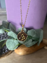 Load image into Gallery viewer, Horoscope Collection - Zodiac Blaze Pendant Necklace - Capricorn - Gold-Plated Stainless Steel