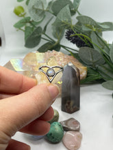 Load image into Gallery viewer, Sterling Silver and Rainbow Moonstone Peak Ring