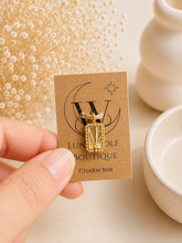 Load image into Gallery viewer, Build Your Story Charm Necklace | Personalised Gold Necklace | Custom Birthstone Jewellery | Luna Wolf Boutique