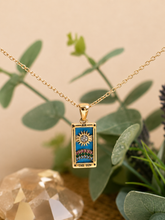 Load image into Gallery viewer, The Sun Tarot Necklace – Celestial Stainless Steel Jewellery