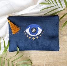 Load image into Gallery viewer, All Seeing Eye Velvet Bag