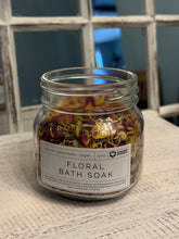 Load image into Gallery viewer, Floral Bath Soak - Natural - 140g