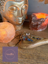 Load image into Gallery viewer, Orgone Pendulum with Chakra Chain