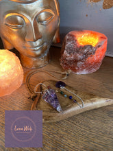 Load image into Gallery viewer, Orgone Pendulum with Chakra Chain