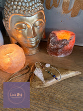 Load image into Gallery viewer, Orgone Pendulum with Chakra Chain