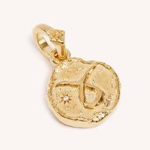 Load image into Gallery viewer, Taurus zodiac necklace waterproof tarnish free gold plated stainless steel
