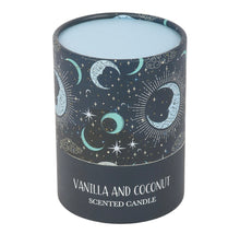 Load image into Gallery viewer, Blue Moon Vanilla &amp; Coconut Candle – Celestial Scented Jar Candle for Relaxation &amp; Home Décor
