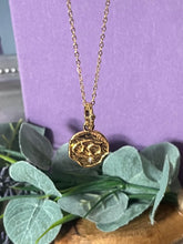 Load image into Gallery viewer, Cancer Zodiac Blaze Pendant Necklace – Gold-Plated Stainless Steel, Waterproof, Tarnish-Resistant
