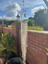 Load image into Gallery viewer, Macrame Moon Dreamcatcher
