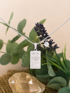 Scorpio Zodiac Necklace – Waterproof Silver Stainless Steel Horoscope Pendant (October 23 – November 21)