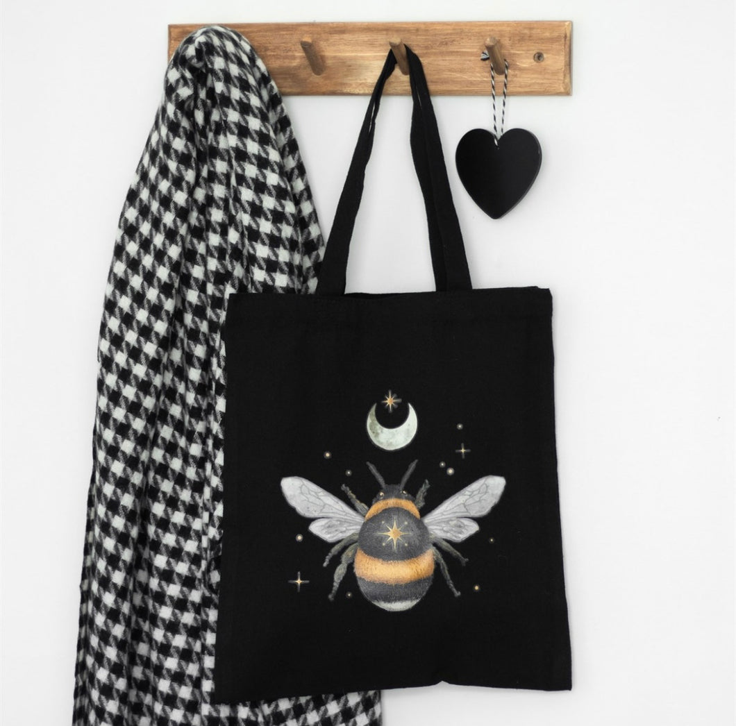 Forest Bee Polycotton Tote Bag