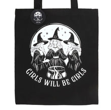 Load image into Gallery viewer, Witchy gift idea bag – slogan and witch artwork, Lunawolf Boutique
