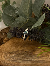Load image into Gallery viewer, Sterling Silver Abalone Plait Ring
