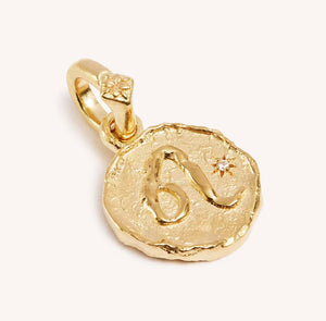 Leo zodiac necklace waterproof tarnish free gold plated stainless steel