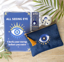 Load image into Gallery viewer, All Seeing Eye Metal Hanging Sign
