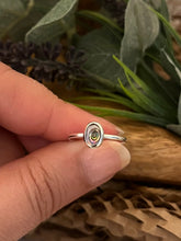 Load image into Gallery viewer, Sterling Silver Abalone Oval Ring
