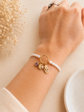 Load image into Gallery viewer, Build Your Story Charm Bracelet | Personalised Gold Bracelet | Custom Birthstone Jewellery | Luna Wolf Boutique
