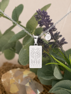 Aries Zodiac Necklace – Waterproof Silver Stainless Steel Horoscope Pendant (March 21 - April 19)