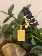 Leo Zodiac Necklace – Waterproof Gold Plated Stainless Steel Horoscope Pendant (July 23 – August 22)