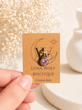 Load image into Gallery viewer, Build Your Story Charm Necklace | Personalised Gold Necklace | Custom Birthstone Jewellery | Luna Wolf Boutique
