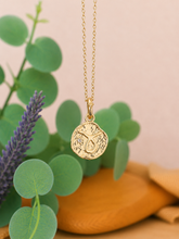 Load image into Gallery viewer, Taurus Zodiac Blaze Pendant Necklace – Gold-Plated Stainless Steel, Waterproof, Tarnish-Resistant
