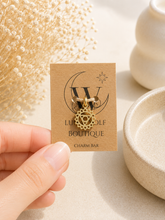 Load image into Gallery viewer, Build Your Story Charm Necklace | Personalised Gold Necklace | Custom Birthstone Jewellery | Luna Wolf Boutique
