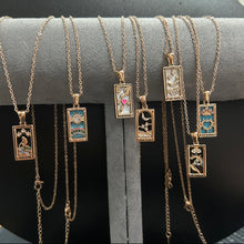 Load image into Gallery viewer, The Sun Tarot Necklace – Celestial Stainless Steel Jewellery
