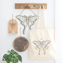 Load image into Gallery viewer, Luna Moth Hanging Sign
