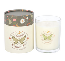 Load image into Gallery viewer, Fairy Wing Candle – Moss &amp; Sandalwood Scented Jar Candle for Grounding and Tranquility
