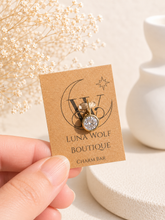 Load image into Gallery viewer, Build Your Story Charm Necklace | Personalised Gold Necklace | Custom Birthstone Jewellery | Luna Wolf Boutique
