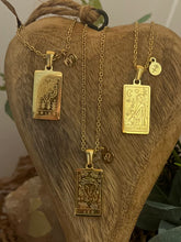 Load image into Gallery viewer, Aries Sagittarius Leo zodiac sign necklaces gold plated stainless steel
Waterproof jewellery
