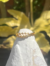 Load image into Gallery viewer, Laurel Leaf Ring Gold Plated Sterling Silver
