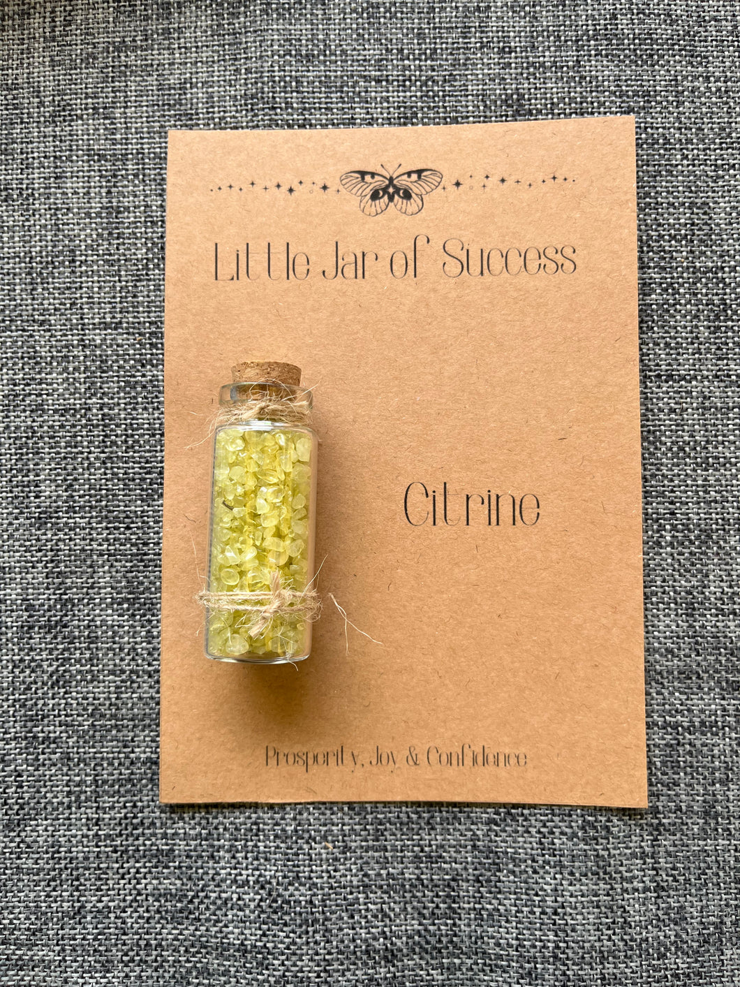 Little Jar of Success - Citrine